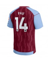 Aston Villa Pau Torres #14 Domácí Dres 2023-24 Krátký Rukáv